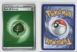 Grass Energy #001 Mee Reverse Holo Pokemon TCG NM - Image 3