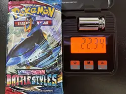 Pokemon Battle Styles Booster Pack Sealed 22.34g 3.66mm 820650808197 - Image 1