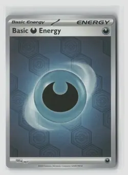 Darkness Energy #007 Sve Reverse Holo Pokemon TCG NM - Image 1