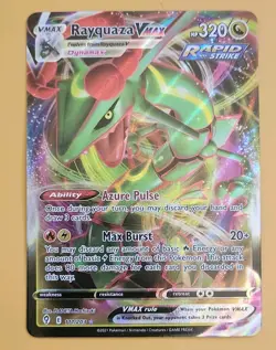 Pokemon Rayquaza VMAX 111/203 Evolving Skies Ultra Rare Rapid Strike Holo - Image 1
