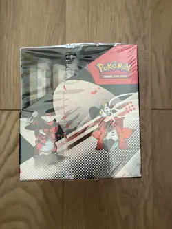 Pokemon Black Bolt White Flare Mini Tins Display Factory Sealed - Image 2