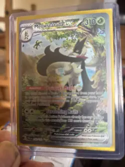 Pokemon TCG Meowscarada EX 256/193 Paldean Evolved Special Illustration Rare - Image 1