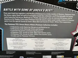 Pokemon Unova Heavy Hitters Premium Collection Costco - BRAND NEW - Image 5