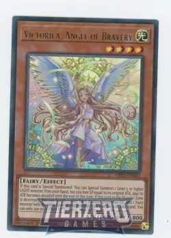 Yugioh Victorica, Angel of Bravery GFP2-EN042 Ultra Rare 1st Edition Near Mint - Image 1