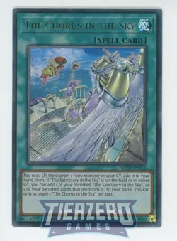 Yugioh The Chorus in the Sky GFP2-EN012 Ultra Rare 1st Edition Near Mint - Image 1