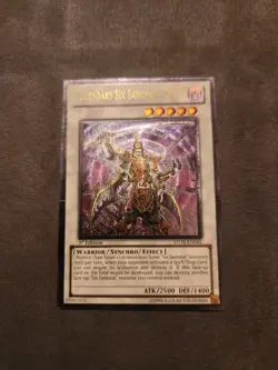 YuGiOh! Legendary Six Samurai - Shi En STOR-EN041 Ultimate Rare 1st Ed VLP - Image 1