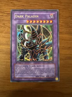 Yu-Gi-Oh! TCG Dark Paladin Magician's Force MFC-105 1st Edition Ultra Rare LP - Image 1