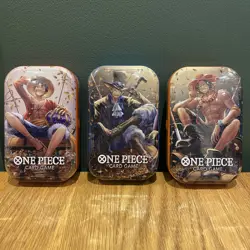 One Piece Tins Pack Set of 3 | Vol 2 Factory Sealed | OP-13 ✅FAST DISPATCH✅ - Image 1