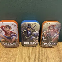 One Piece Tins Pack Set of 3 | Vol 2 Factory Sealed | OP-13 ✅FAST DISPATCH✅ - Image 2