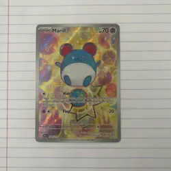 Marill 232/217 Illustration Rare Pokemon Ascended Heroes NM Pack Fresh - Image 1