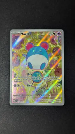Marill 232/217 Ascended Heroes Illustration Rare Holo Pokemon TCG English - Image 1