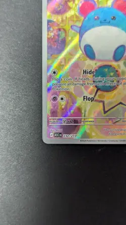 Marill 232/217 Ascended Heroes Illustration Rare Holo Pokemon TCG English - Image 4