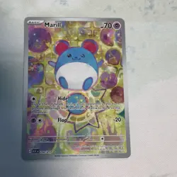 Marill 232/217 Mega Ascended Heroes Illustration Rare Pokemon Card - Image 1