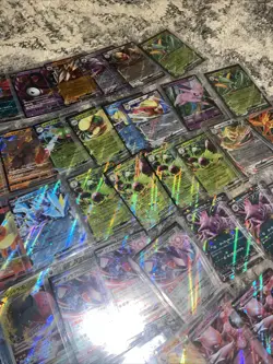 Huge Pokemon Lot Ex V Vstar Mewtwo Charizard Flareon 66 Cards Modern - Image 4