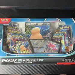 Pokemon TCG Snorlax ex and Blissey ex Special Collection Box Factory Sealed - Image 1