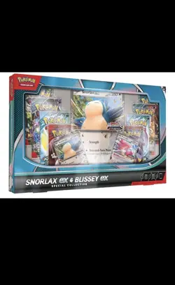 Pokemon TCG: Snorlax ex & Blissey ex Special Collection - Brand New And Sealed - Image 1