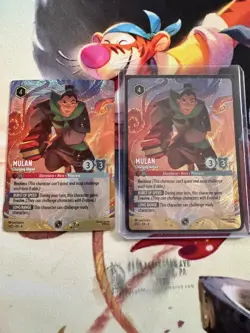 Mulan - Charging Ahead 3 Disney Lorcana Promo Cards Holo - Image 3