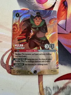 Mulan - Charging Ahead 3 Disney Lorcana Promo Cards Holo - Image 5