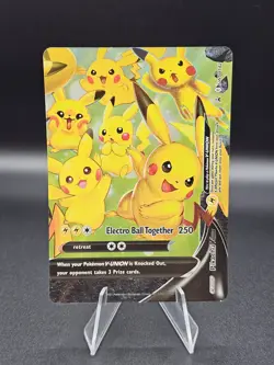 Pikachu V-Union #SWSH142 SWSH: Sword & Shield Promo Cards Near Mint or Better - Image 1