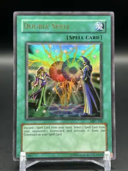 Double Spell MFC-106 Ultra Rare Holo Spell Unlimited Edition Yugioh Card 2003 - Image 1