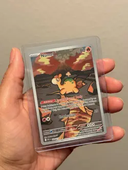 Pokemon Numel 223/217 ASC 2023 Basic Fire Regular 80 HP Card - Image 1