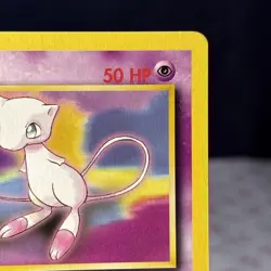 Pokemon Mew No.8 Black Star Promo Card WOTC Vintage NM - Image 3