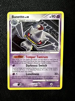 Banette 19/127 Platinum Pokemon Card - Image 1
