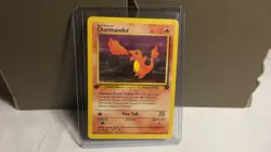 Charmander 50/82 1st Edition Team Rocket Pokemon Card LP TO NEAR MINT CONDITION - Image 1