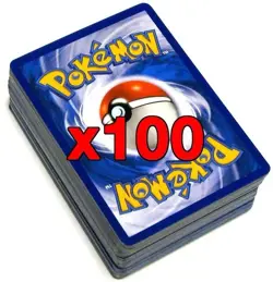 Pokemon TCG - Bulk Lot Of 100 Cards - Common/Uncommon/ 20 + Reverse Holo Or Holo - Image 1