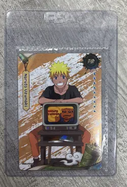 Naruto Shippuden - Naruto Uzumaki PSA Magazine Promo Card Sealed - Image 1