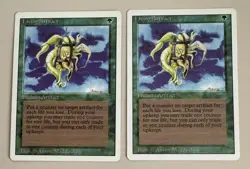 Living Artifact - MTG 2er Set - REVISED (3rd) - ENGLISCH - ©1994 NM/EX rare - Image 1