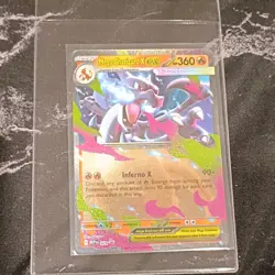 Pokemon Mega Charizard X ex 013/094 Phantasmal Flames Rare Holo 360 HP - Image 1