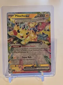 Pokemon Pikachu Ex #057/217: Ascended Heroes (Read Description) 🔥 - Image 1