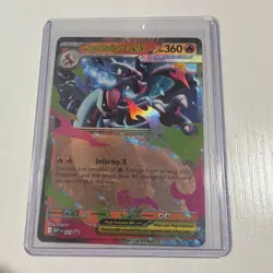Pokemon TCG Mega Charizard X EX 013/094 Phantasmal Flames Holo Double Rare 360HP - Image 1
