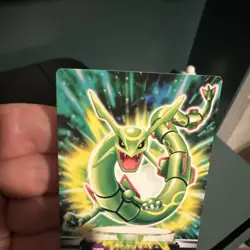 Rayquaza Pokemon Zukan Card Japanese Nintendo Game Anime Rare 388 F/S NM - Image 4