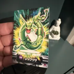 Rayquaza Pokemon Zukan Card Japanese Nintendo Game Anime Rare 388 F/S NM - Image 5