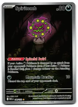 Spiritomb 148/132 - Mega Evolution Illustration Rare Pokemon TCG - NM Card - Image 1
