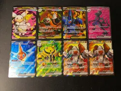 Pokemon TCG Scarlet & Violet / Mega Evolution EX Full Art Ultra Rare Holo Lot - Image 1