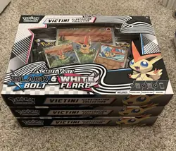 Pokemon Black Bolt White Flare Victini Illustration Collection ✅Sealed✅Lot Of 3 - Image 1