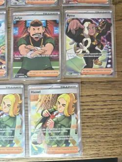 Pokemon TCG Full Art Trainer Bundle x8 incl Poppy #220 - Ultra Rare – NM - Image 4