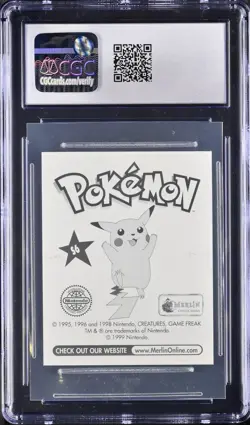 Pokemon 1998 Merlin Topps Series 1 Pikachu 25 165 S6 S30 Holo Lot CGC 8 MINT ✨ - Image 5