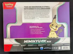 Pokemon TCG Mimikyu EX Collection Box W/ Promos & 4 Booster Packs Factory Sealed - Image 2