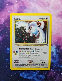 2000 Pokemon Lugia 9/111 Neo Genesis Holo Rare Unlimited MP Vintage WOTC ENGLISH - Image 1