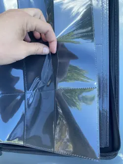 Pokemon Gyarados Laser Engraved Binder/ Made To Order! Light Blue - Image 4