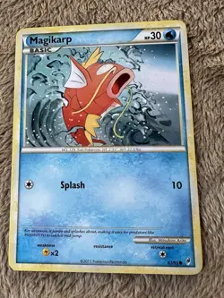 2011 Pokemon TCG Call Of Legends Magikarp Non-Holo 61/95 LP - Image 1