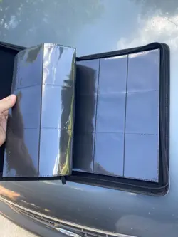 Pokemon Psyduck Laser Engraved Binder/ Made To Order! Light Blue - Image 3