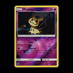 Mimikyu #58/145 SM - Guardians Rising Holo Rare,Reverse Holo Pokemon TCG NM - Image 1