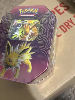 Pokemon TCG: Elemental Powers Tin Set Lot of 3 Jolteon Gx Flareon Gx Vaporeon Gx - Image 4