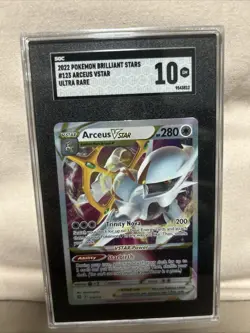 Pokemon TCG Arceus VSTAR Sword & Shield: Brilliant Stars 123/172 SGC 10 💎 - Image 1