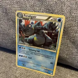 Feraligatr Heartgold Soulsilver 20/123 Holo Rare Pokemon TCG - Image 2